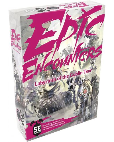 Pachet Suplimente pentru joc de rol Epic Encounters: Labyrinth of the Goblin Tsar (D&D 5e compatible) - 1