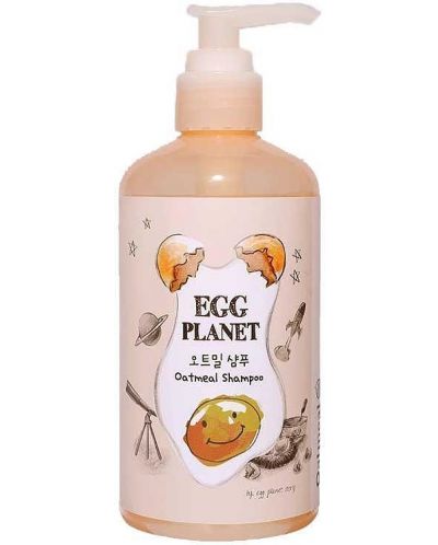Doori Egg Planet Șampon proteic cu ovăz, 280 ml - 1