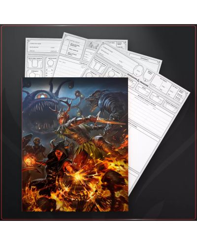 Supliment pentru joc de rolDungeons & Dragons - Character Sheets 2024 - 2