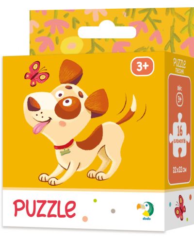 Puzzle pentru copii Dodo de 16 piese - Catel - 1