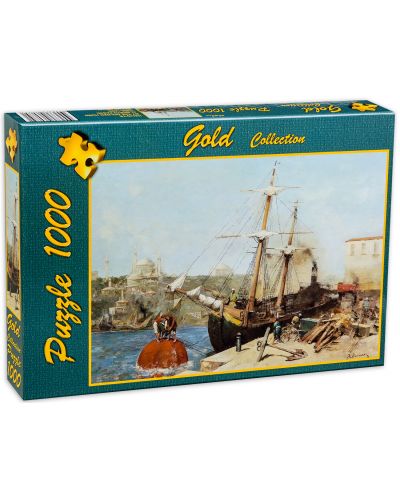 Puzzle Gold Puzzle de 1000 piese - langa cornul de aur - 1