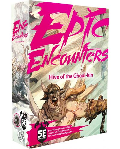 Supliment pentru joc de rol Epic Encounters: Hive of the Ghoul-kin (D&D 5e compatible) - 1
