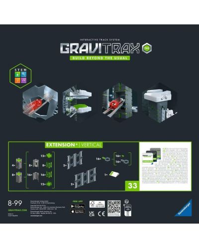 Supliment pentru un joc de logică  Ravensburger GraviTrax PRO - Adăugarea verticală - 2