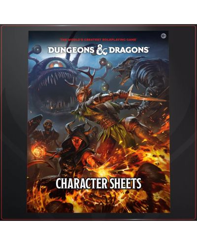 Supliment pentru joc de rolDungeons & Dragons - Character Sheets 2024 - 3