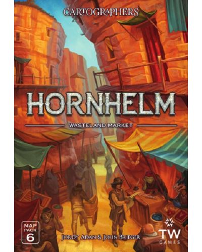 Expansiune pentru jocuri de societate Cartographers Map Pack 6 - Hornhelm Market - 1