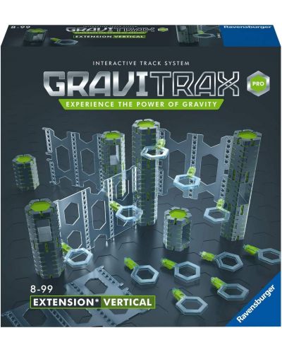 Supliment pentru jocul de logică Ravensburger GraviTrax PRO Logic Game - Set de expansiune verticală - 1
