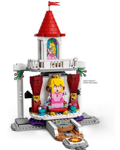 Adăugare LEGO Super Mario - Castelul Peach (71408) - 5