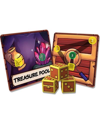 Supliment pentru jocuri de societate Dungeon Drop: Treasure Trunk - 2