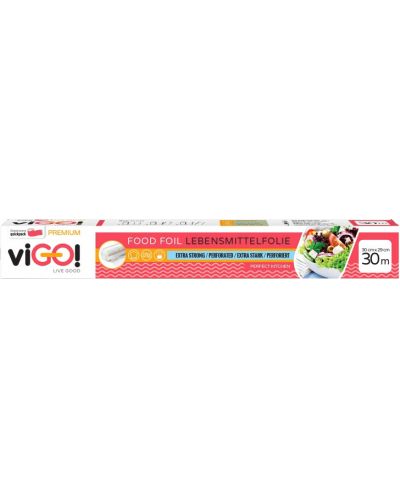 Folie de aluminiu viGO! - Premium, perforat, 30 m - 1