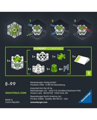 Supliment pentru un joc de logică  Ravensburger GraviTrax PRO - Element de răsturnare - 3