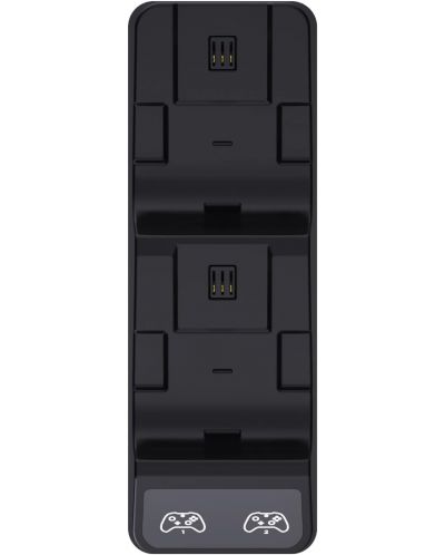 Konix - Mythics Dual Charge Station, pentru Xbox Seria X, dublă, negru - 2