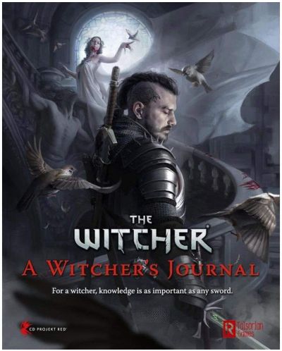 Supliment pentru jocul de rol The Witcher TRPG: A Witcher's Journal - 1