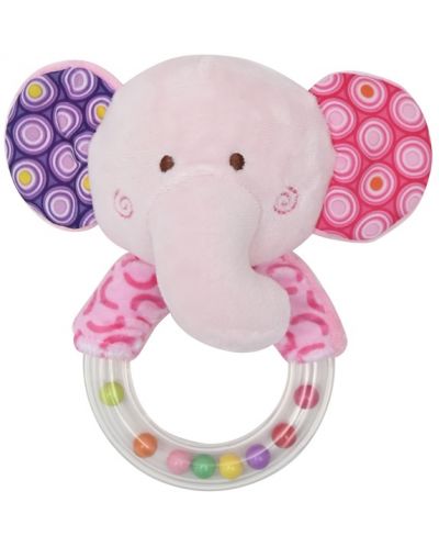 Trăncăneală cu inel Lorelli Toys - elefant - 1