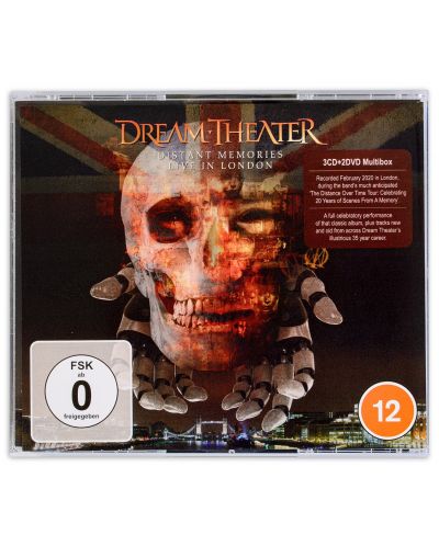 Dream Theater Distant Memories Live in London (3CD+2DVD) - 1