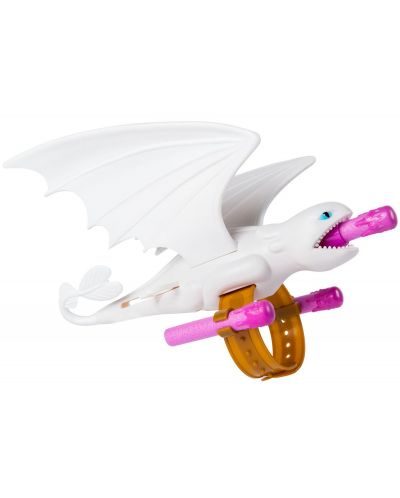 Jucarie pentru copii Dragons - Dragon atasabil la mana, Lightfury	 - 2