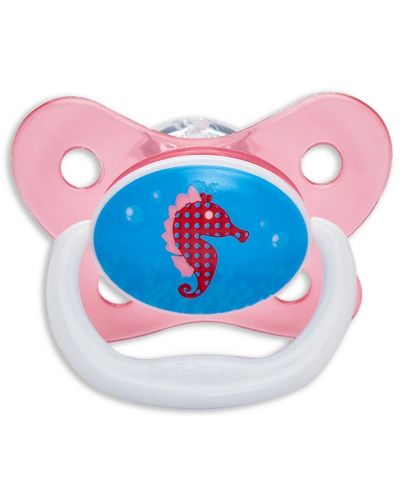 Dr. Brown's PreVent Silicone Orthodontic Soother - Seahorse, 12m+ - 1