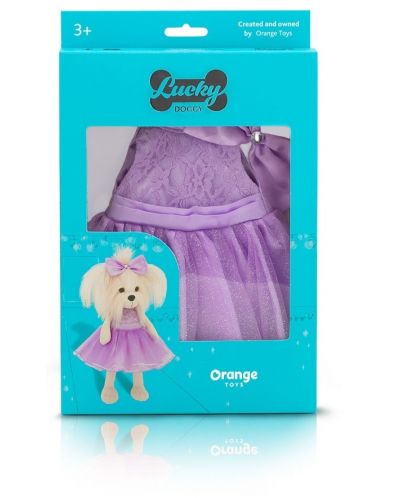 Orange Toys Lucky Doggy - set de haine pentru păpuși - Lilac - 5