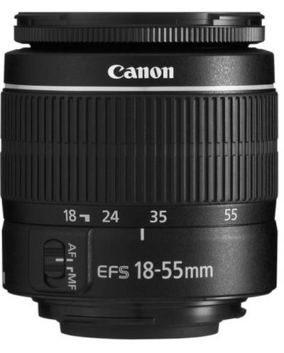 DSLR aparat foto Canon - EOS 4000D, EF-S18-55mm, SB130, negru - 8