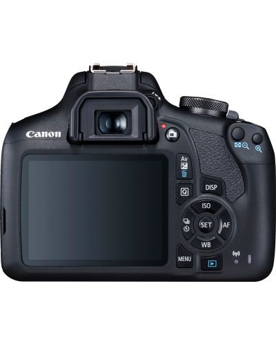 DSLR aparat foto Canon - EOS 2000D, EF-S 18-55mm, EF 50mm, negru - 3