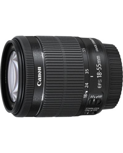 Aparat foto DSLR Canon - EOS 850D + obiectiv EF-S 18-55mm, negru - 3