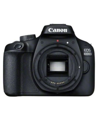 DSLR aparat foto Canon - EOS 4000D, EF-S18-55mm, SB130, negru - 2