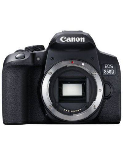 Aparat foto DSLR Canon - EOS 850D + obiectiv EF-S 18-55mm, negru - 4
