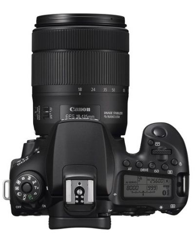 Aparat foto Canon - EOS 90D, EF-S 18-135 mm IS Nano, f/3.5-5.6, negru - 4