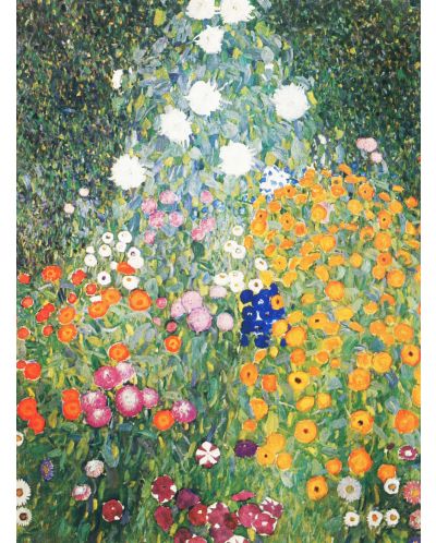 Puzzle D-Toys de 1000 piese - Gustav Klimt, Flower Garden - 2