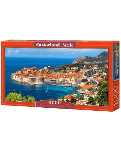 Puzzle panoramic Castorland de 4000 piese - Dubrovnik, Croatia - 1