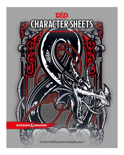 Dungeons & Dragons - Character Sheets 24buc - 1