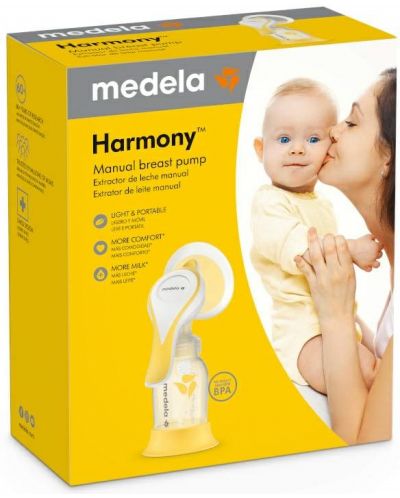 Pompa manuala bifazica pentru san Medela - Harmony - 2