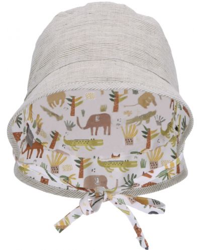 Pălărie de vară reversibilă pentru copii cu protecție UV 50+ Sterntaler - Jungle, 49 cm, 12-18 luni - 5