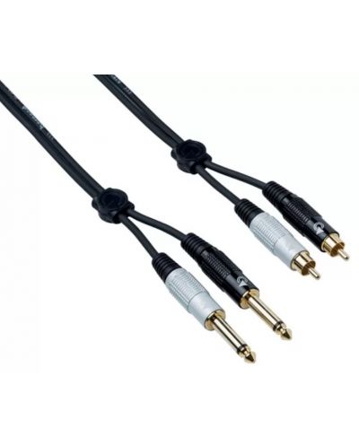 Cablu dublu Bespeco - EAY2JR300, 3m, negru - 1