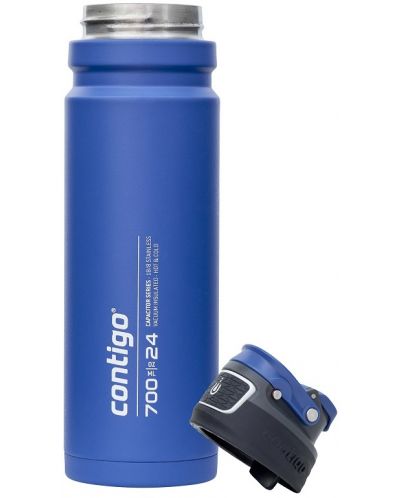 Sticlă de apă Contigo - Free Flow, Autoseal, 700 ml, Blue Corn - 6