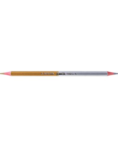Creioane colorate cu două vârfuri Junior - Ultra Dual, 12 bucăți - 2
