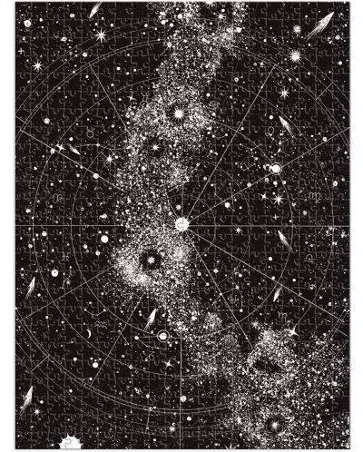 Galison Puzzle cu doua fete 500 de piese - Privirea stelelor - 3