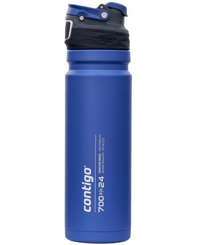 Sticlă de apă Contigo - Free Flow, Autoseal, 700 ml, Blue Corn - 4