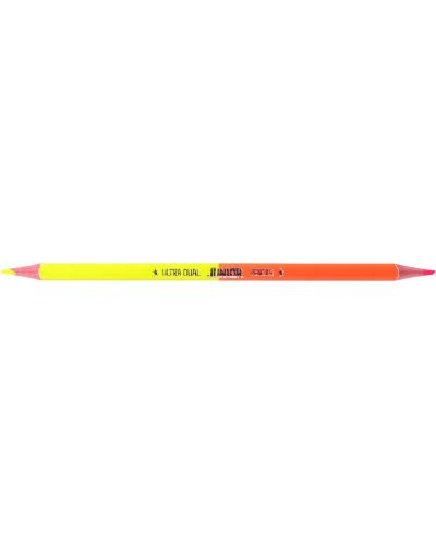 Creioane colorate cu două vârfuri Junior - Ultra Dual, 12 bucăți - 3
