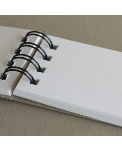Caiet de schițe de buzunar Drasca - Micul caiet de schițe pentru idei mari, 6 x 12,5 cm, 60 de foi - 3