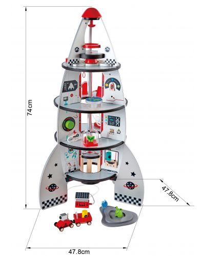 Jucarie pentru copii Hape - Racheta spatiala - 5