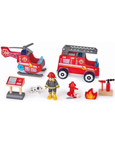 Joc pentru copii Hape - Statie de pompieri - 3