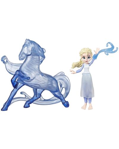 Set figurine Hasbro Frozen 2 - Momente din poveste, Elsa si Spiritul apei - 2