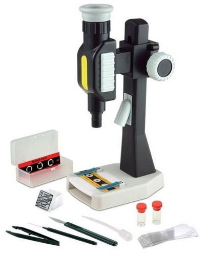 Jucarie educativa Edu Toys - Microscop Junior, cu lumina LED - 1