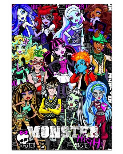 Puzzle Educa de 500 piese - Monster High - 2