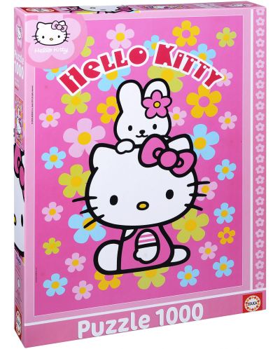Puzzle Educa de 1000 piese - Hello Kitty - 1