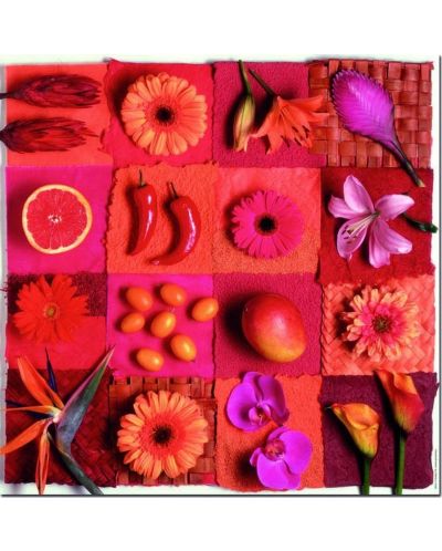 Puzzle  Educa din 3 x 500 piese - Flori si fructe exotice - 4