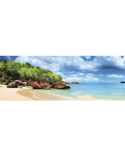 Puzzle panoramic Educa de 1000 piese - Insula Mahe, insulele Seychelles - Panorama - 2