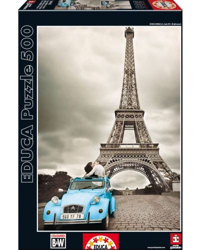 Puzzle Educa de 500 piese - Turnul Eiffel, Paris - 1