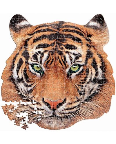 Puzzle Educa de 375 piese - Tiger Animal Face Shaped - 2