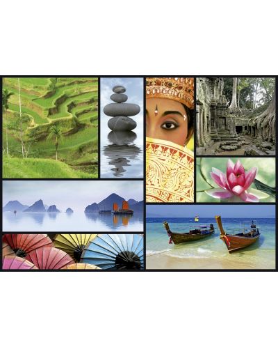 Puzzle Educa de 1000 piese - Culorile Asiei - 2